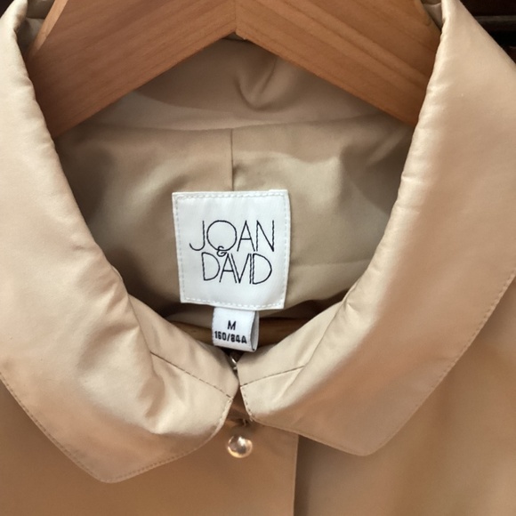 Joan and David Trench Coat Size Medium, fits like a small - Picture 7 of 14